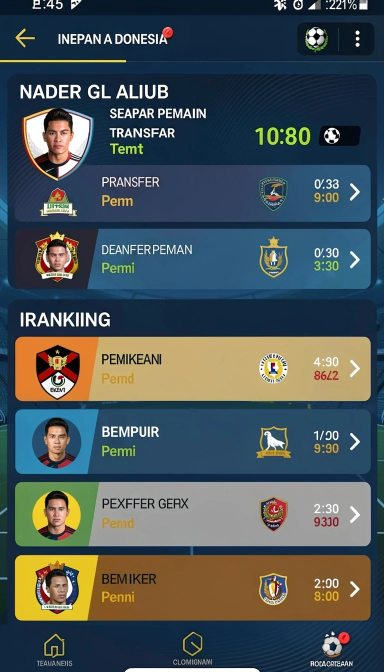 Cuplikan layar menu unduhan hoki9 untuk perangkat Android